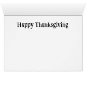 1606 Zitplaats aan de Thanksgiving tafel cartoon (Binenzijde Horizontaal (Onderkant))