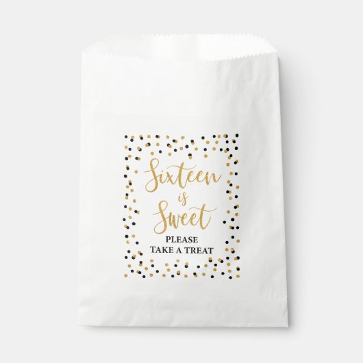 160 mg Sweet Neem een Treat Favor Bag. Bedankzakje (Voorkant)