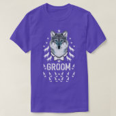 160 Wolf JGA GROOM bierflessen T-shirt (Design voorkant)