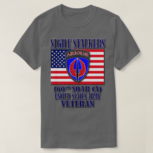 160e SOAR Een Veteraan 2 T-shirt (Design voorkant)