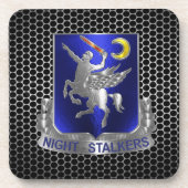 160e "SOAR NIGHTSTALKERS" Bier Onderzetter (Voorkant)