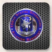 160e "SOAR NIGHTSTALKERS" Bier Onderzetter (Voorkant)