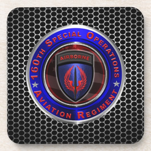 160e speciale luchtvaartregeling voor vluchtuitvoe bier onderzetter (Voorkant)