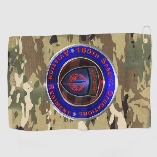 160e speciale luchtvaartregeling voor vluchtuitvoe golfhanddoek (Horizontaal)