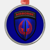 160e speciale luchtvaartregeling voor vluchtuitvoe metalen ornament (Voorkant)