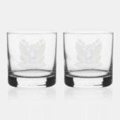 160e speciale luchtvaartregeling voor vluchtuitvoe whisky glas (Achterkant)