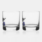 160e speciale luchtvaartregeling voor vluchtuitvoe whisky glas (Links)