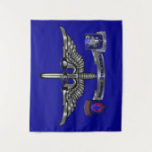 160e ZITTSTALKERS voor speciale vluchtuitvoeringen Wandkleed (Voorkant)