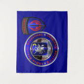 160e ZITTSTALKERS voor speciale vluchtuitvoeringen Wandkleed (Voorkant)