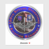 160ste Special Operations Aviation Regiment “SOAR” Sticker (Vel)