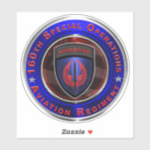 160ste Special Operations Aviation Regiment “SOAR” Sticker (Vel)