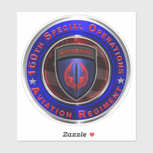 160ste Special Operations Aviation Regiment “SOAR” Sticker (Vel)