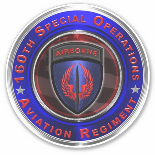 160ste Special Operations Aviation Regiment “SOAR” Sticker (Voorkant)