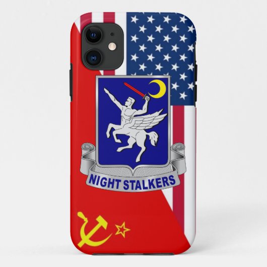 160th SOAR "Night Stalkers" Schilderingschema uit  Case-Mate iPhone Case (Achterkant)