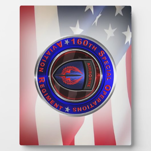 160th Special Operations Aviation NIGHT STALKERS Fotoplaat (Voorkant)