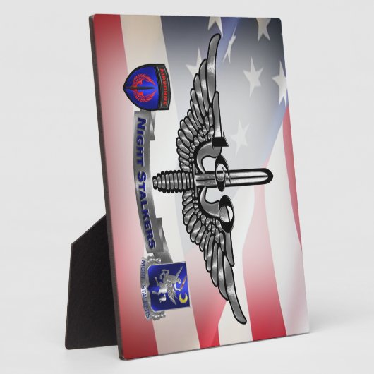 160th Special Operations Aviation NIGHT STALKERS Fotoplaat (Zijkant)
