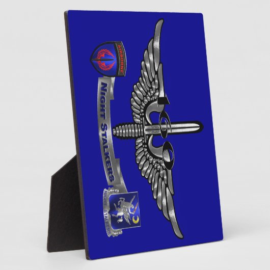 160th Special Operations Aviation NIGHT STALKERS Fotoplaat (Zijkant)