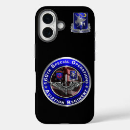 160th Special Operations Aviation Regiment SOAR iPhone 16 Hoesje