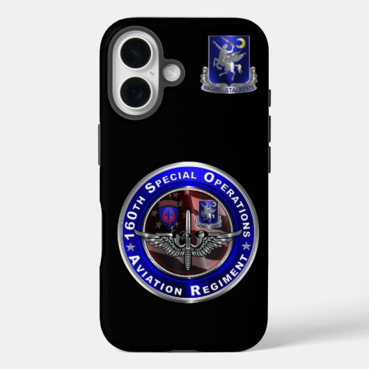 160th Special Operations Aviation Regiment SOAR Case-Mate iPhone Case (Achterkant)