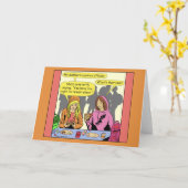 1614 Mijn moeder is Cartoon van een politieagent Kaart (Gele Bloem)