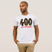 1619 Onze voorouders projecteren 400 jaar menselij T-shirt (Voorkant volledig)