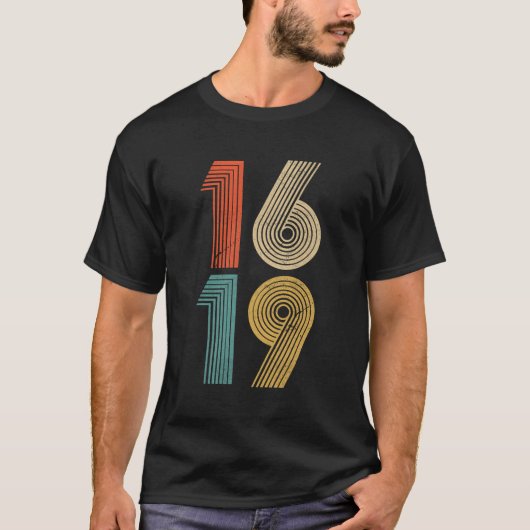 1619 Onze voorouders T-shirt (Voorkant)