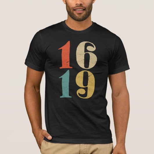 1619 Onze voorouders T-shirt (Voorkant)