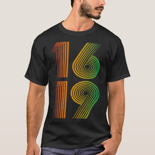 1619 Project - Onderdruk1 T-shirt (Voorkant)