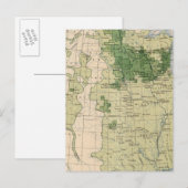 161 Gerst/vierkante mijl Briefkaart (Voorkant / Achterkant)