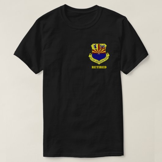 161e ARW T-Shirt met het 161e tankerschild (Design voorkant)