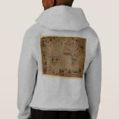 1633 Atantic Ocean Portolan Chart - Pascoal Roiz (Achterkant)