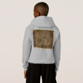 1633 Atantic Ocean Portolan Chart - Pascoal Roiz (Achterkant volledig)