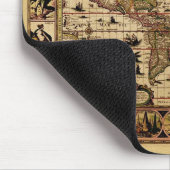 1635 Wereldkaart Muismat (Hoek)