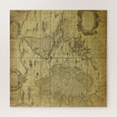 1635 Wereldkaart: stijl Legpuzzel (Horizontaal)