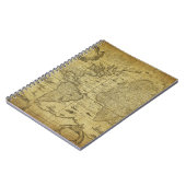 1635 Wereldkaart: stijl Notitieboek (Linkerzijde)