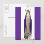 1641, Santa Monica op Ironing Board Briefkaart (Voorkant / Achterkant)