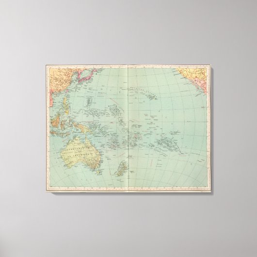 16465 Oceanië Canvas Afdruk (Voorkant)