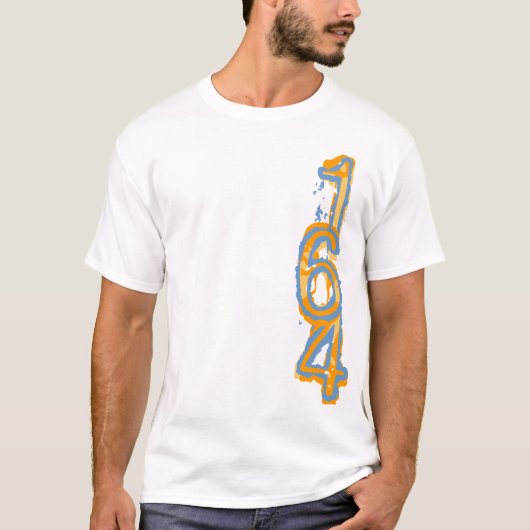 164 dankbaarheid in goud t-shirt (Voorkant)