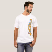 164 dankbaarheid in goud t-shirt (Voorkant volledig)