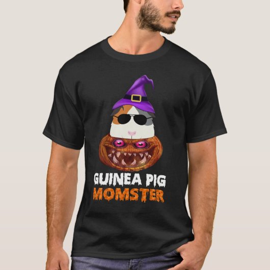 164 Guinea Pig Momster Halloween T-shirt (Voorkant)