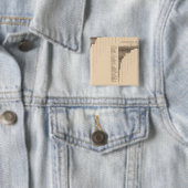 164 Haver, rogge, gerst, boekweit 1900 Vierkante Button 5,1 Cm (In situ)