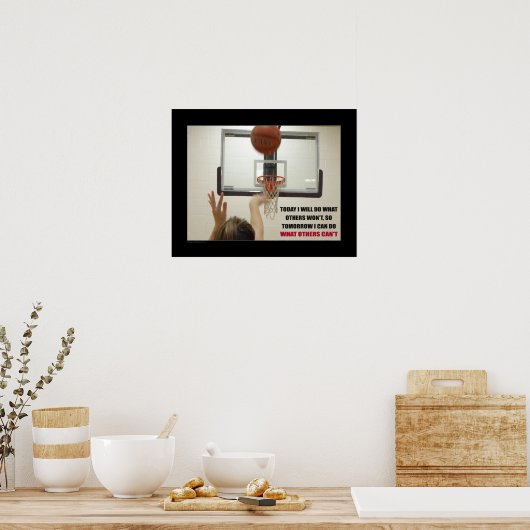 #164 (Matte) Basketball Poster (Keuken)