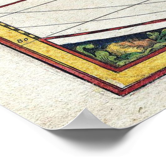 1650 Jansson Map of the Ancient World Poster (Hoek)