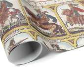 1652 Kaart van de wereld, Wereldkaart Doncker Zee  Cadeaupapier (Rol Hoek)