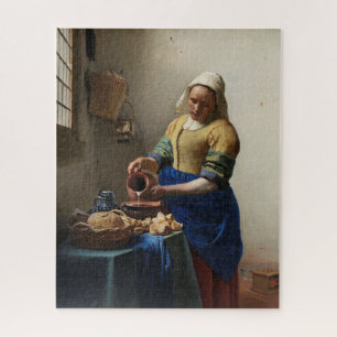 1657 Vermeer The Milkmaid Legpuzzel