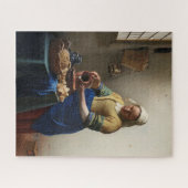 1657 Vermeer The Milkmaid Legpuzzel (Horizontaal)