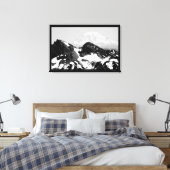 165 uitgerekte canvasprint canvas afdruk (Insitu (Slaapkamer))