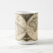 1660 Wereldkaart door Frederick de Wit Koffiemok (Center)