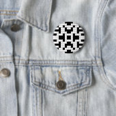 16640-crossword-puzzle-vector CROSSWORD PUZZZLE VE Ronde Button 5,7 Cm (In situ)