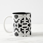 16640-crossword-puzzle-vector CROSSWORD PUZZZLE VE Tweekleurige Koffiemok (Links)